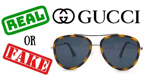 how to tell real gucci sunglasses from fake|knockoff gucci sunglasses female.